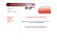 Tablet Screenshot of carrosserie-berruezo.com